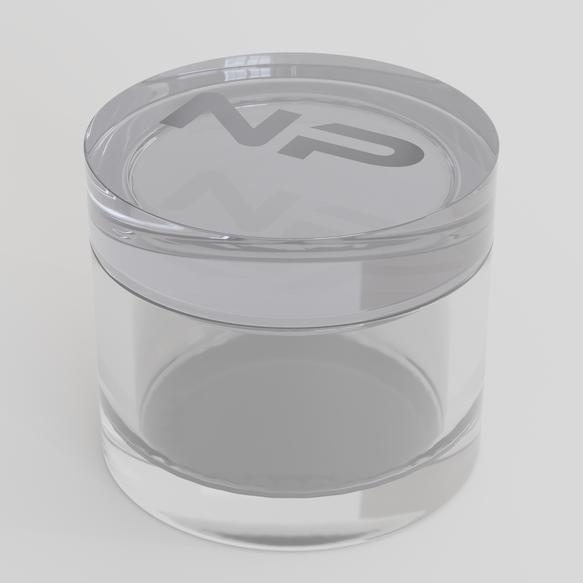 DAPPEN DISH - CLEAR CIRCLE