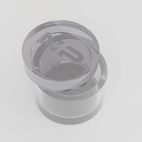 DAPPEN DISH - CLEAR CIRCLE