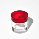 CIRCLE DAPPEN DISH - RED