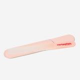 PINK GLASS NAIL FILE WITH SLEEVE