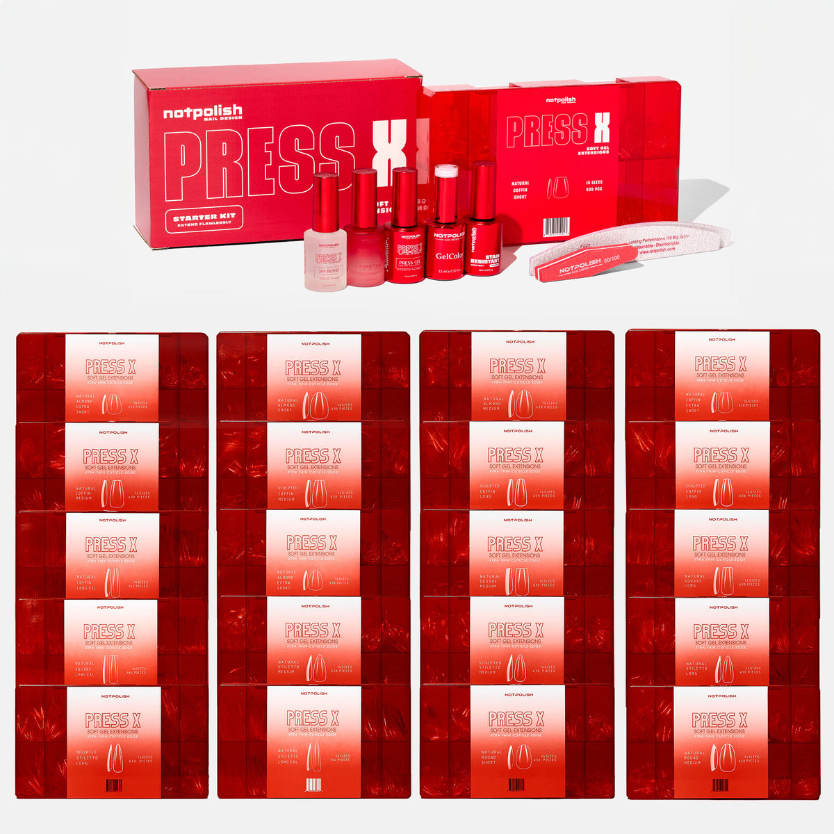 COMPLETE PRESS X COLLECTION & PRESS X KIT