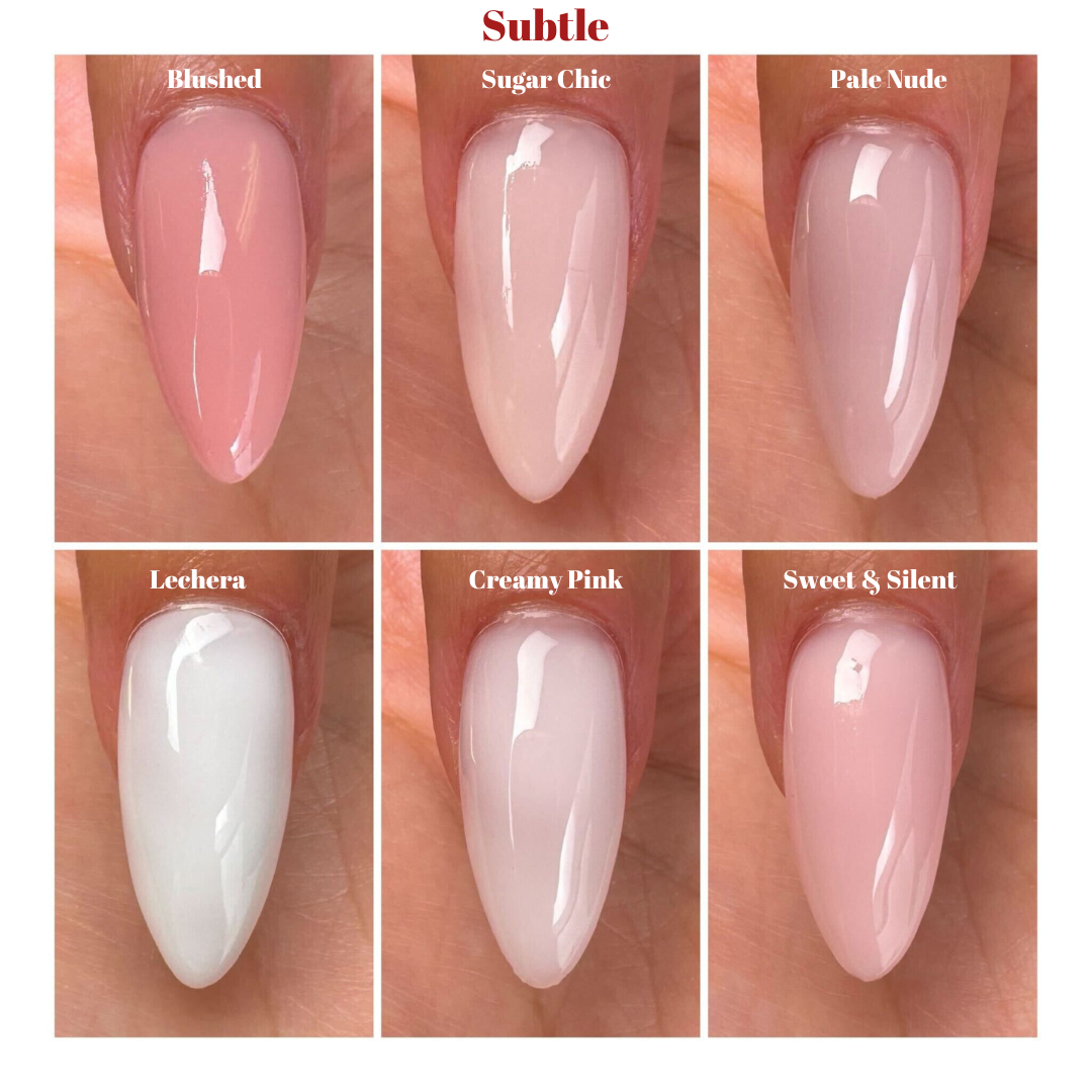 SUBTLE RUBBER BASE GEL BUNDLE