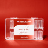 TRIPLE-XL SQUARE TIPS C-CURVE