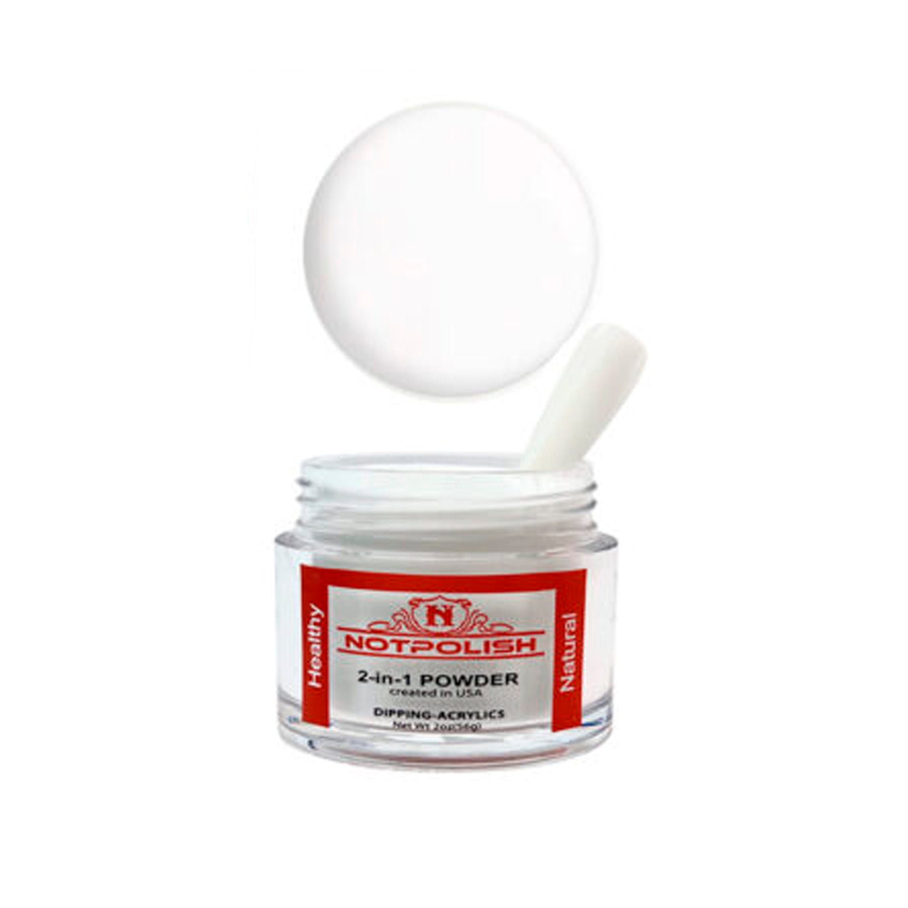 Clear Powder Tips OG01 CLEAR POWDER (4 oz) β Notpolish Inc