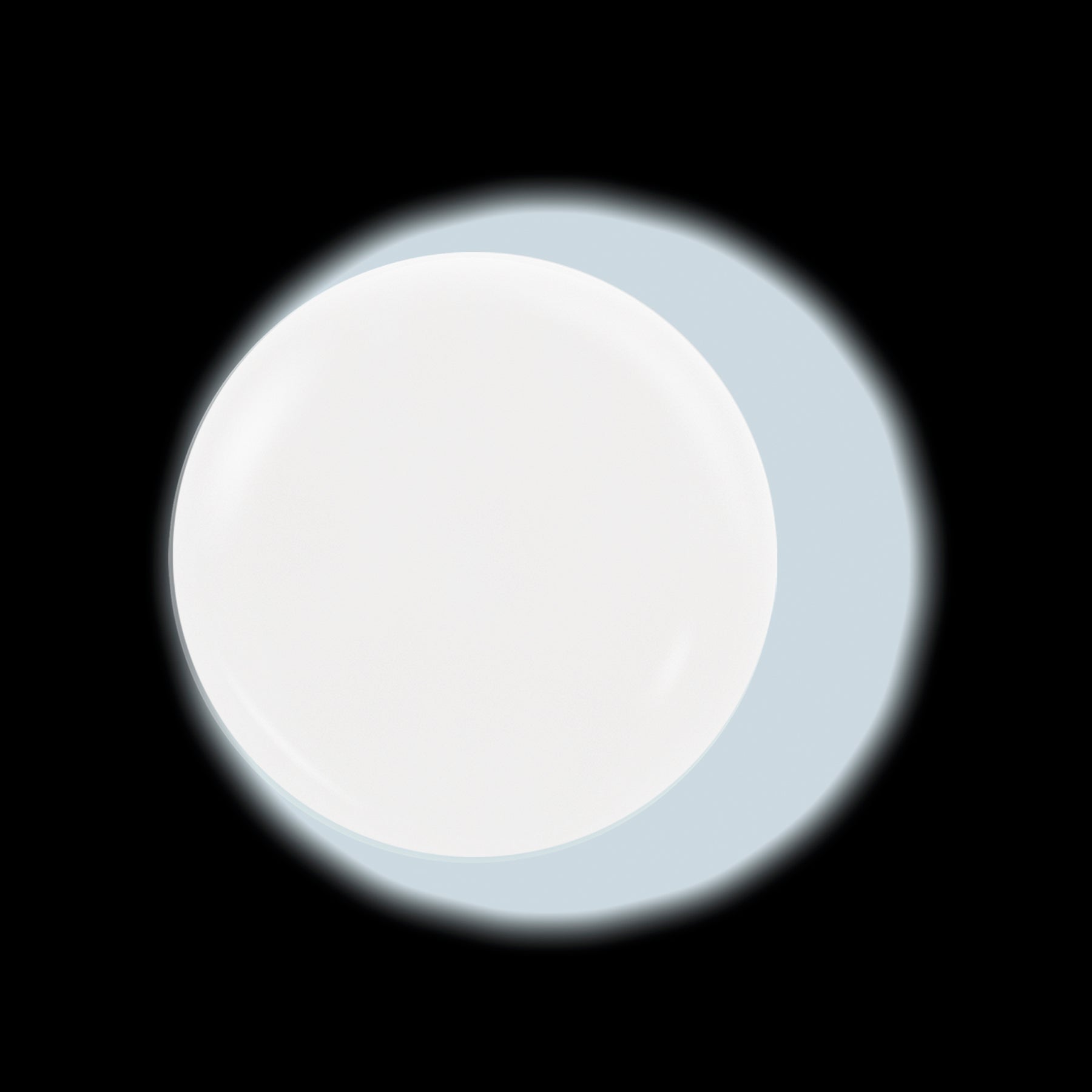 NotPolish Glow 04 White Glitter