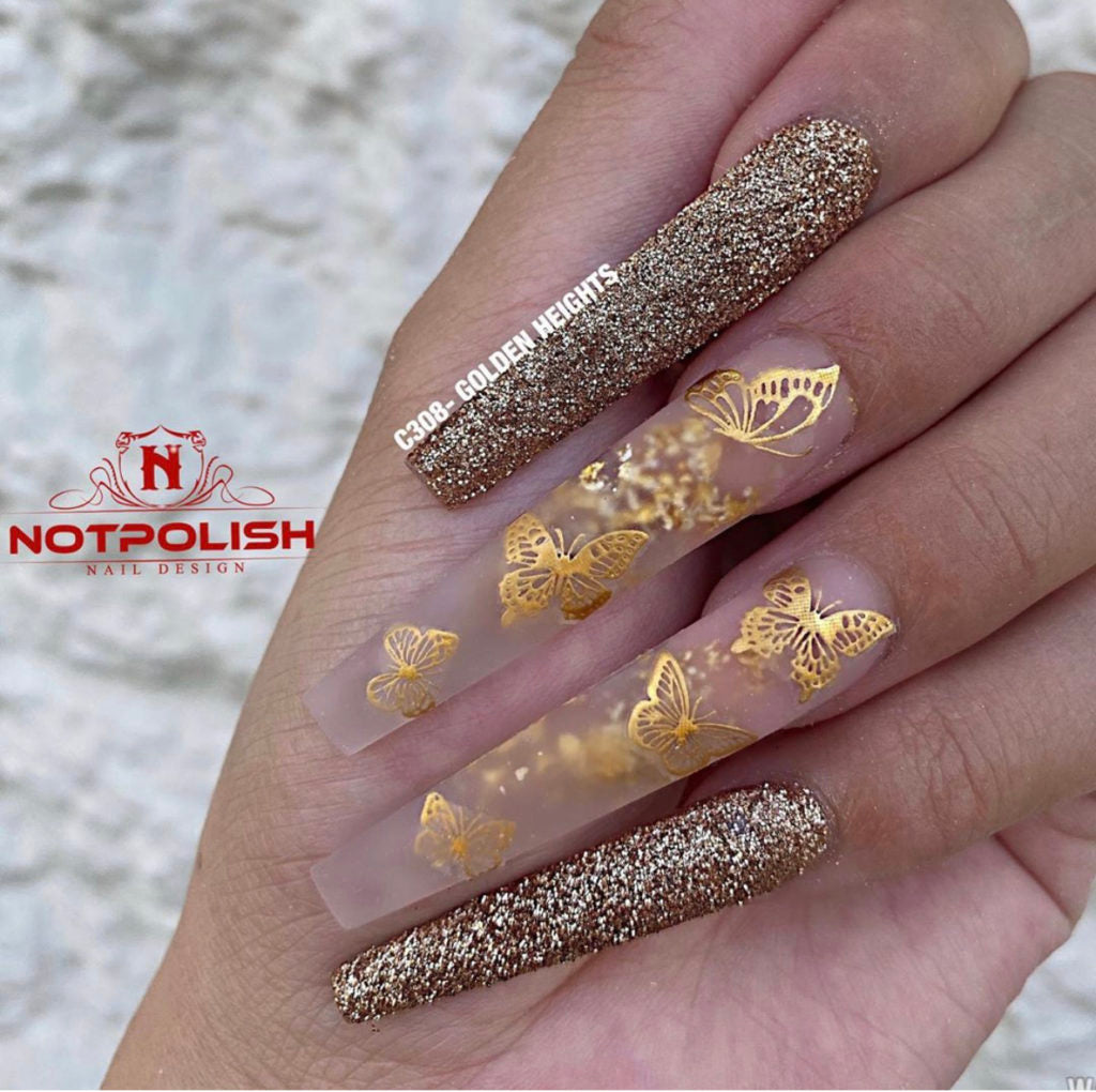 HOW TO DO GOLD LOUIS VUITTON NAIL TUTORIAL I NOTPOLISH ART DESIGN I 2020  NAIL TREND I NAILS 