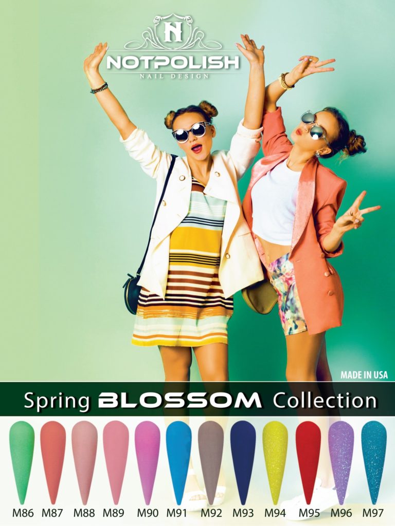 SPRING BLOSSOM COLLECTION (M86-M97) GEL-POLISH DUO – Notpolish Inc