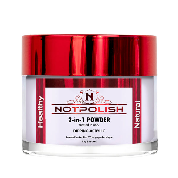 NotPolish Dipping Powder, Ice Queen, 22oz, M01 NotPolish Dipping Powder, Ice Queen, 22oz, M01
