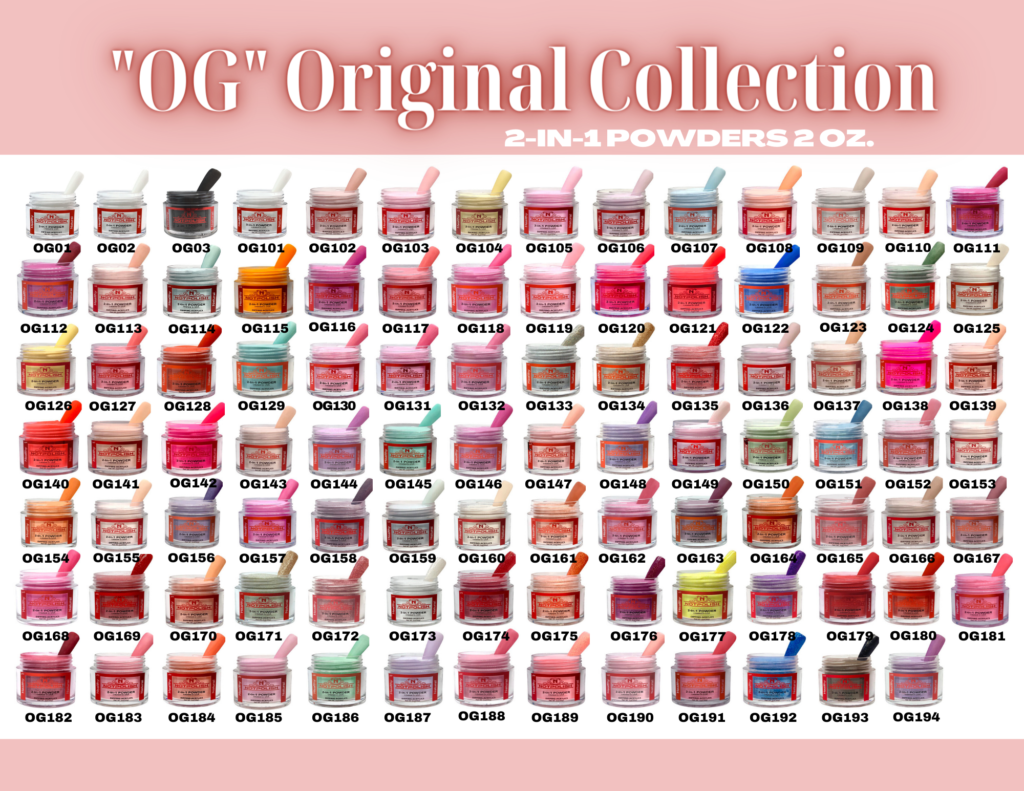 OG POWDER COMPLETE COLLECTION - 123 COLORS – Notpolish Inc