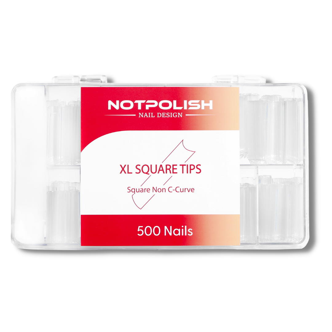 XL SQUARE TIPS (500 IN BOX) β Notpolish Inc